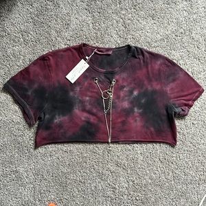 Emma & Sam Tie Dye Crop Top